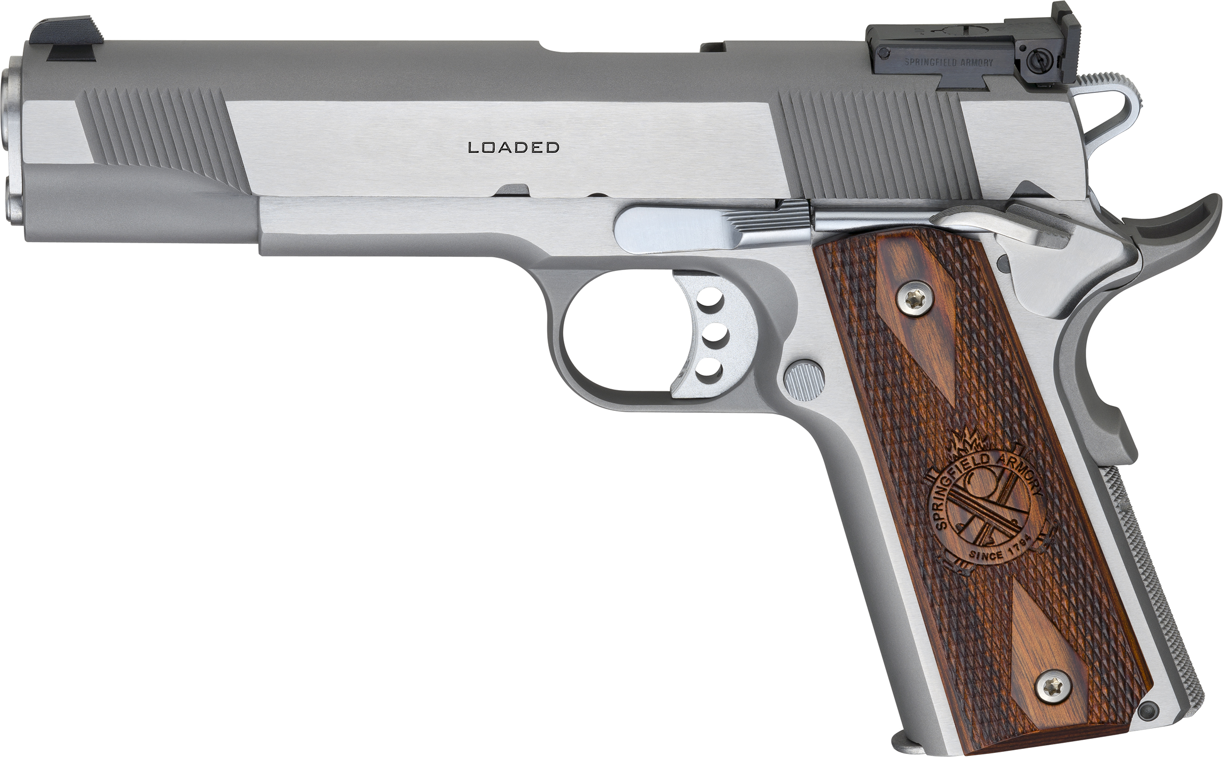 1911 Loaded Target .45 ACP Handgun - Stainless, CA Compliant ...