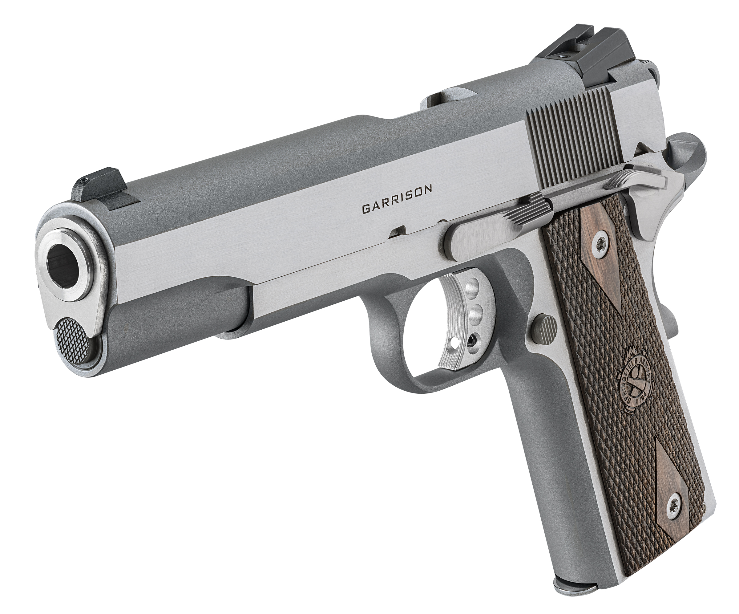 1911 Garrison 9mm Handgun - Stainless - Springfield Armory